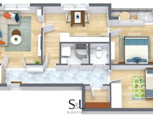 Pronájem bytu 3+1, Česká Lípa, Červeného kříže, 66 m2