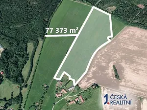Prodej podílu pole, Hvožďany, 1611 m2