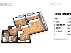Prodej bytu 2+kk, Vyškov, 62 m2