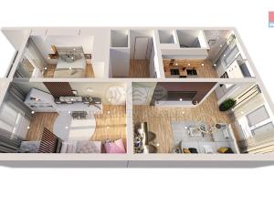 Prodej bytu 3+1, Třebíč - Nové Dvory, Velkomeziříčská, 76 m2