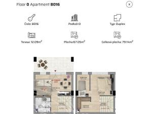 Prodej bytu 4+kk, Golem, kraj Tirana, Albánie, 79 m2