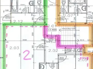 Pronájem bytu 2+kk, Uherský Brod, Dolní Valy, 48 m2