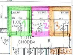 Pronájem bytu 2+kk, Uherský Brod, Dolní Valy, 48 m2