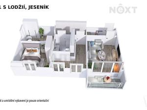 Prodej bytu 3+1, Jeseník, Horská, 60 m2