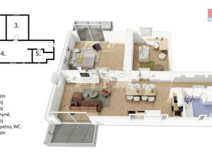 Prodej bytu 3+kk, Pardubice - Bílé Předměstí, Husova, 106 m2