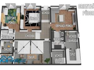 Pronájem rodinného domu, Kostelec nad Orlicí, Pod Branou, 85 m2