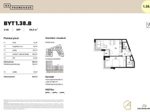 Prodej bytu 2+kk, Brno, 53 m2