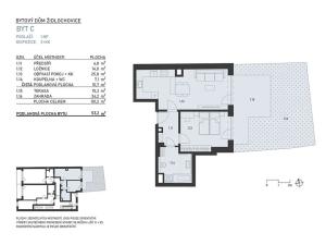 Prodej bytu 2+kk, Židlochovice, Masarykova, 52 m2
