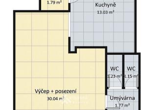 Prodej restaurace, Lhota Rapotina, 129 m2