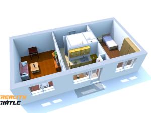 Pronájem bytu 2+1, Hořice, Riegrova, 55 m2
