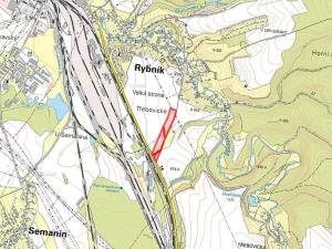 Prodej podílu komerčního pozemku, Rybník, 10974 m2