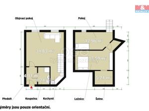 Prodej bytu 3+kk, Šestajovice, Komenského, 78 m2