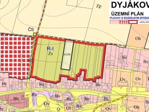 Prodej pozemku pro bydlení, Dyjákovice, 3930 m2