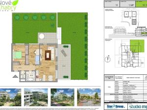 Prodej bytu 3+kk, Praha - Dolní Chabry, K Beranovu, 76 m2