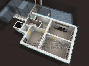 Pronájem atypického bytu, České Budějovice, Fráni Šrámka, 65 m2