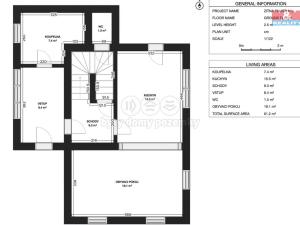 Prodej rodinného domu, Ústí nad Labem - Mojžíř, Žitná, 123 m2
