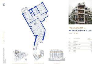 Prodej bytu 3+kk, Praha - Strašnice, Ramonova, 80 m2