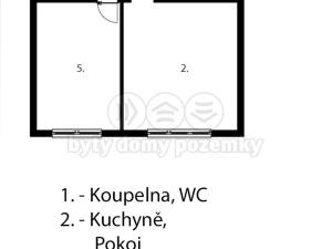 Prodej bytu 2+kk, Liberec - Liberec VI-Rochlice, Pazderkova, 43 m2