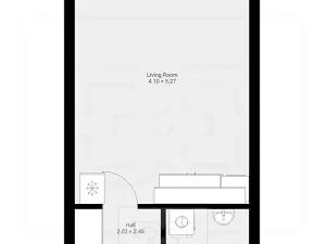 Pronájem bytu 1+kk, Praha - Letňany, Beranových, 31 m2