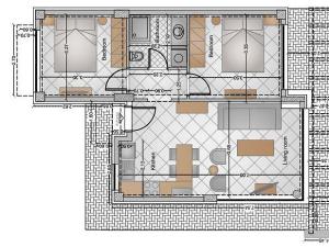 Prodej rodinného domu, Agios Nikolaos, Chalkidiki, Řecko, 115 m2