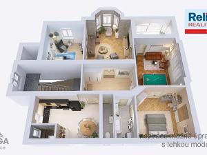 Prodej bytu 6+kk a větší, Liberec, Lázeňská, 130 m2