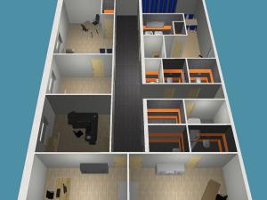 Pronájem kanceláře, Frýdek-Místek - Místek, Beskydská, 222 m2