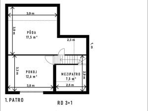 Prodej rodinného domu, Metylovice, 100 m2