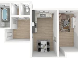 Prodej bytu 2+kk, Plzeň - Jižní Předměstí, Korandova, 52 m2