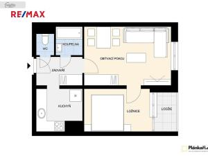 Prodej bytu 2+kk, Praha - Chodov, Doubravická, 39 m2