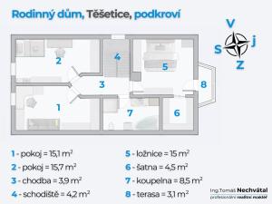 Prodej rodinného domu, Těšetice, 130 m2