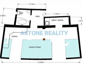 Pronájem bytu 1+kk, Praha - Břevnov, Hošťálkova, 54 m2