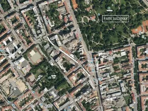 Pronájem bytu 2+kk, Brno, Cihlářská, 44 m2