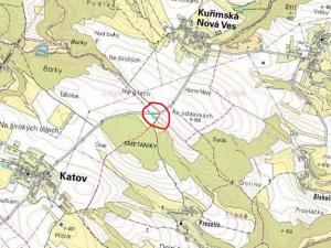 Prodej podílu pozemku, Katov, 459 m2