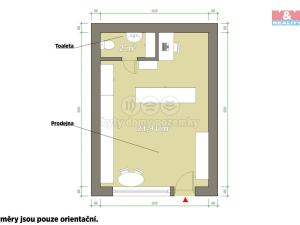 Pronájem obchodního prostoru, Plzeň - Jižní Předměstí, Klatovská třída, 23 m2