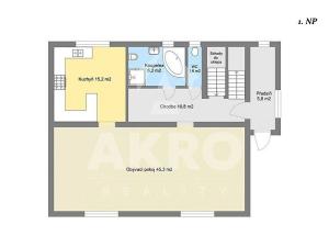 Pronájem rodinného domu, Praha, Paběnická, 480 m2