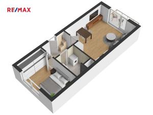 Pronájem bytu 2+kk, Plzeň, Nad Dvorem, 54 m2