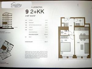 Pronájem bytu 2+kk, Praha - Vršovice, Na spojce, 42 m2