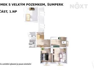 Prodej vícegeneračního domu, Šumperk, Vikýřovická, 250 m2