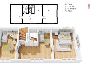 Prodej chalupy, Police nad Metují - Hlavňov, 160 m2