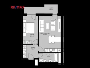 Prodej bytu 2+kk, Praha - Vysočany, Fafkových, 54 m2