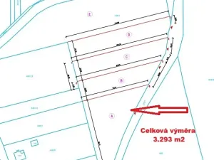 Prodej pozemku pro bydlení, Oskava, 3293 m2