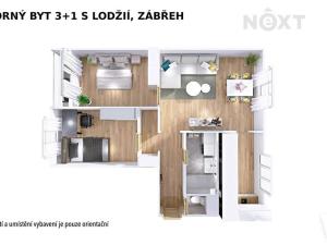 Prodej bytu 3+1, Zábřeh, Havlíčkova, 68 m2
