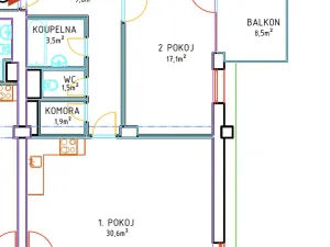 Pronájem bytu 2+kk, Plzeň, Slupská, 80 m2