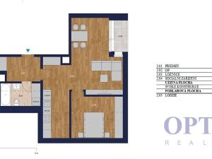 Pronájem bytu 2+kk, Praha - Michle, U plynárny, 62 m2