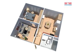 Prodej bytu 1+1, Žatec, Mládežnická, 39 m2