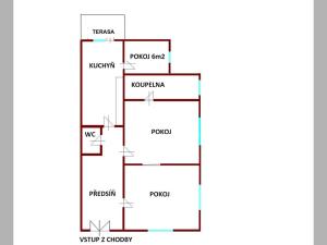 Pronájem bytu 3+1, Brno, Těsnohlídkova, 87 m2