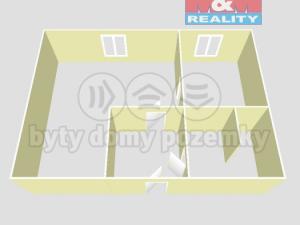 Prodej bytu 1+1, Krupka, Sídliště, 25 m2