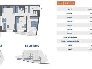Prodej bytu 3+kk, Praha - Smíchov, U Blaženky, 85 m2