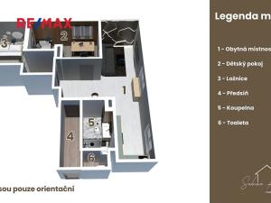 Prodej bytu 3+kk, Chlumec nad Cidlinou, Říhova, 77 m2