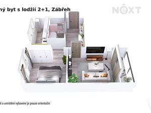 Prodej bytu 2+1, Zábřeh, Kosmonautů, 51 m2